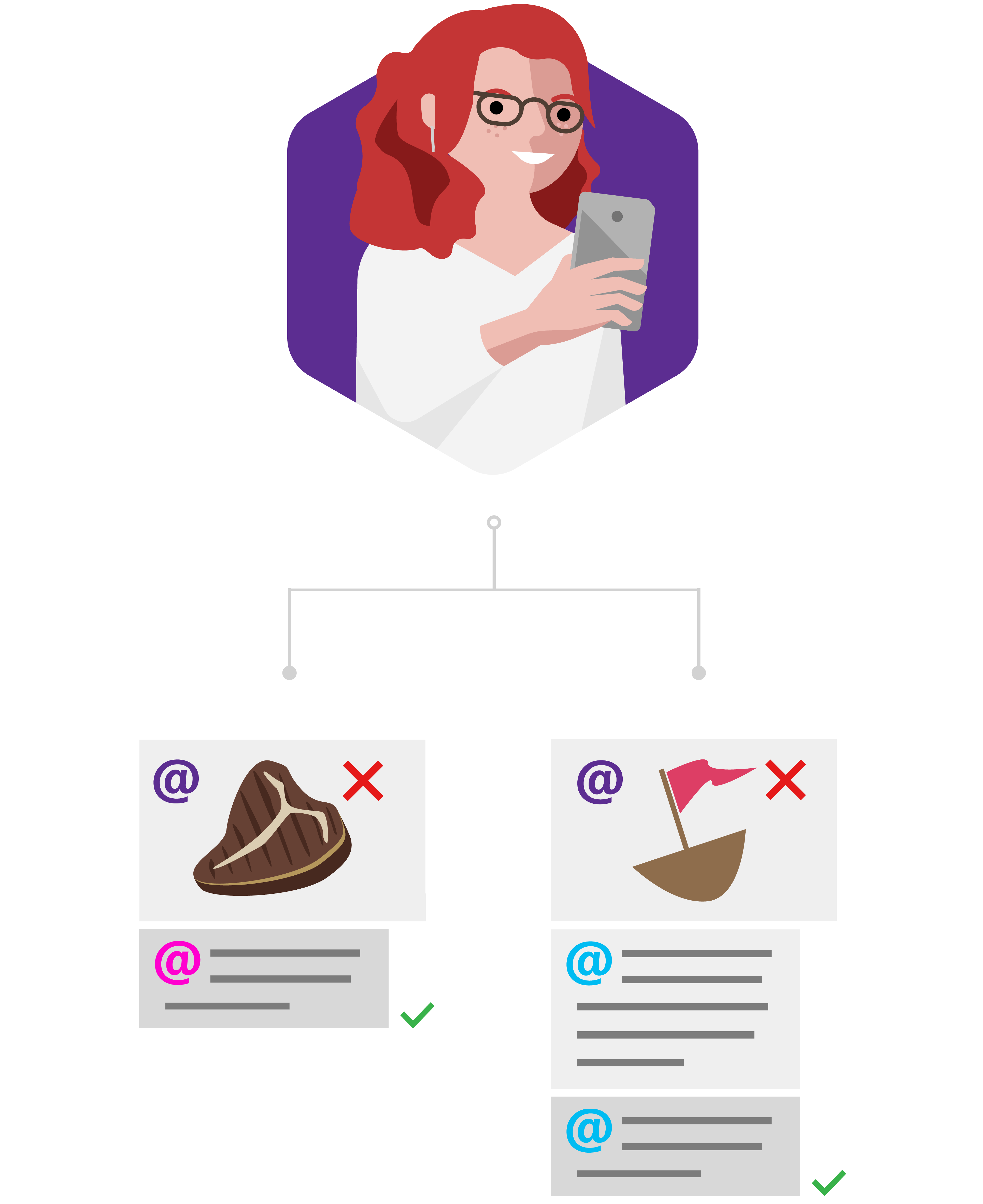 Linda gets notified of the @mentions and responds in the comments before resolving them.
