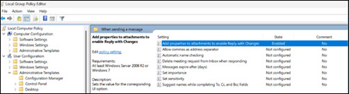 New folder Local group policy editor