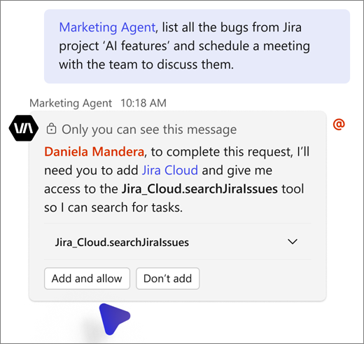 Use channel agent with Jira MCP tools