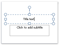 Title text placeholder