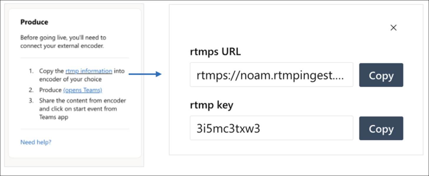 Make sure the encoder is connected and working before the event takes place. You can also use this for testing.
