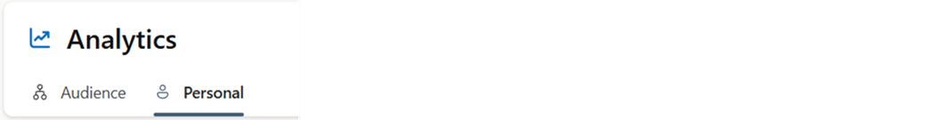Execs and delegators typically see a limited set of analytics.