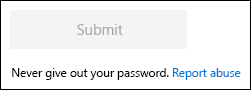 Link to report abuse, such as suspected phishing, in Microsoft Forms