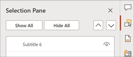 Show's PowerPoint Tabbed pane