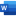Microsoft Word app logo