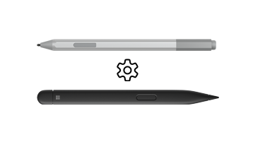 Surface Slim Pen and question mark