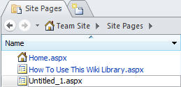 Adding pages to SharePoint Designer 2010